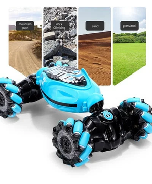 ?New Twist Car ?All Terrains Monster Trucks for Boys Gesture RC Stunt Car 360° Flips for Age 4-12